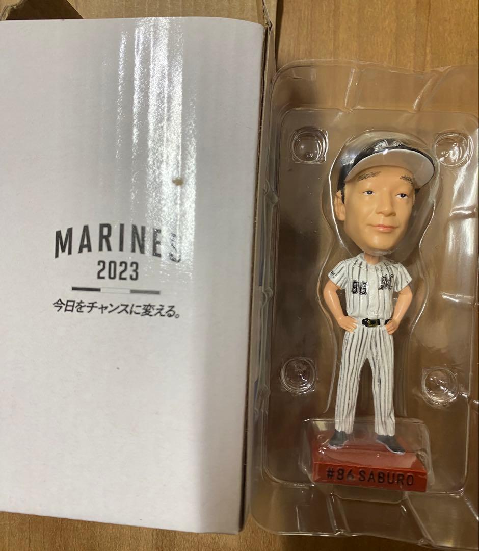 千葉ロッテ サブロー ボブルヘッドドール 非売品 ボブルヘッド 2023