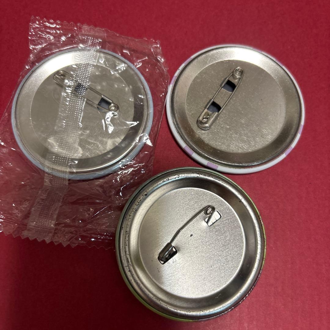 ヘタリア チェンジング缶バッジ含む3点 日本