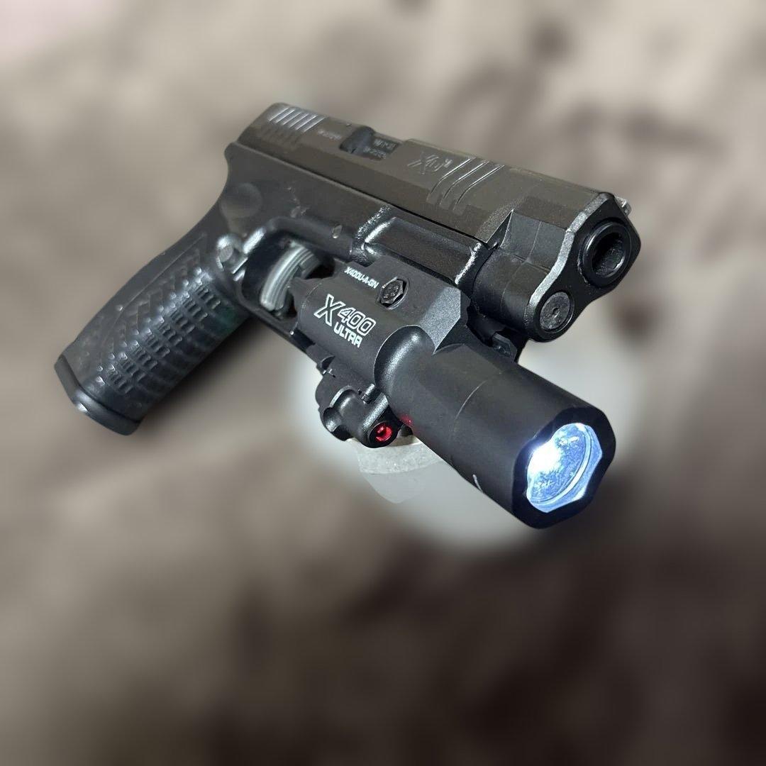 動作良好 東京マルイ ガスブローバック XDM 40 外装カスタム