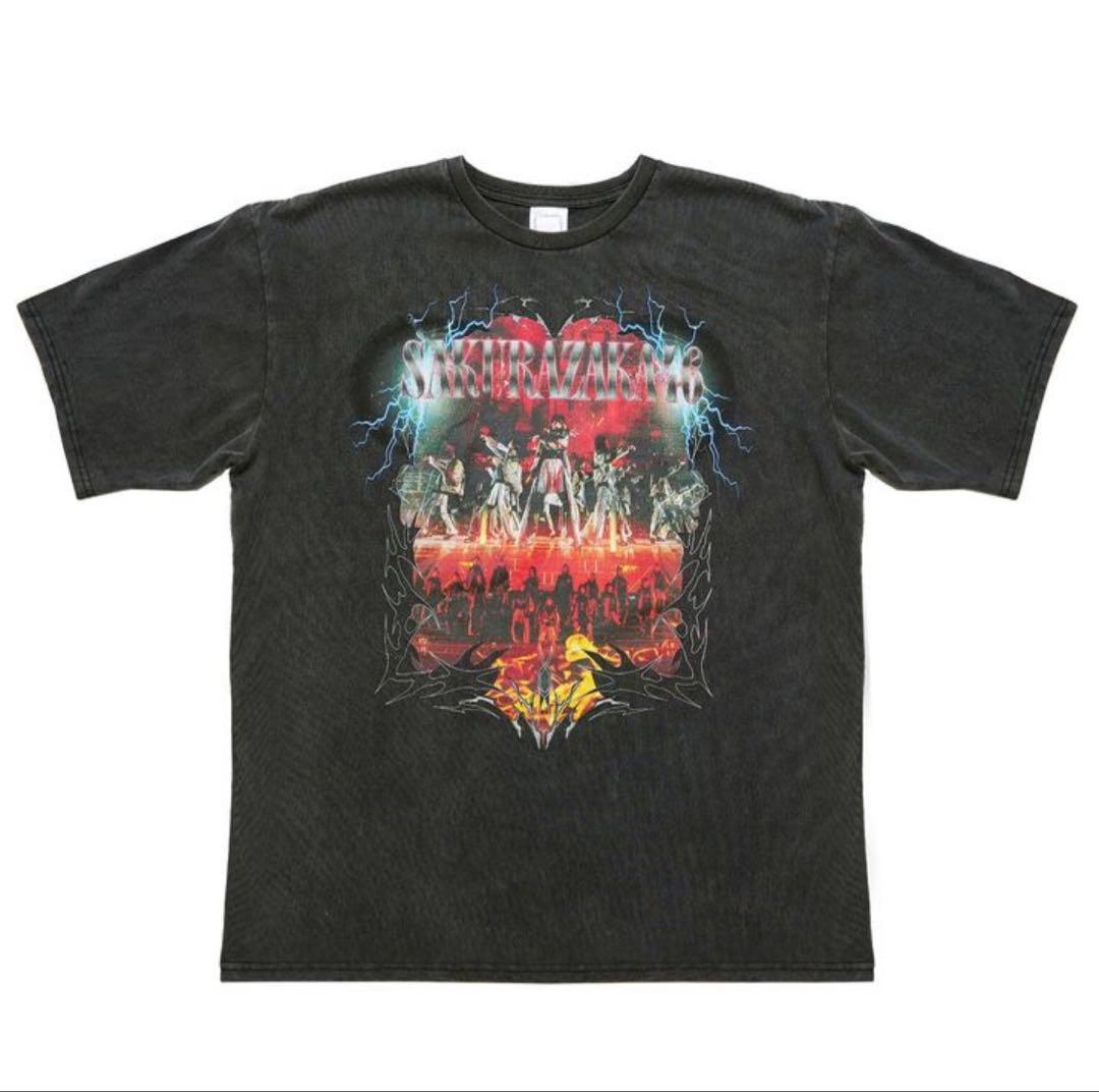 櫻坂46 ロックTシャツ Lサイズ