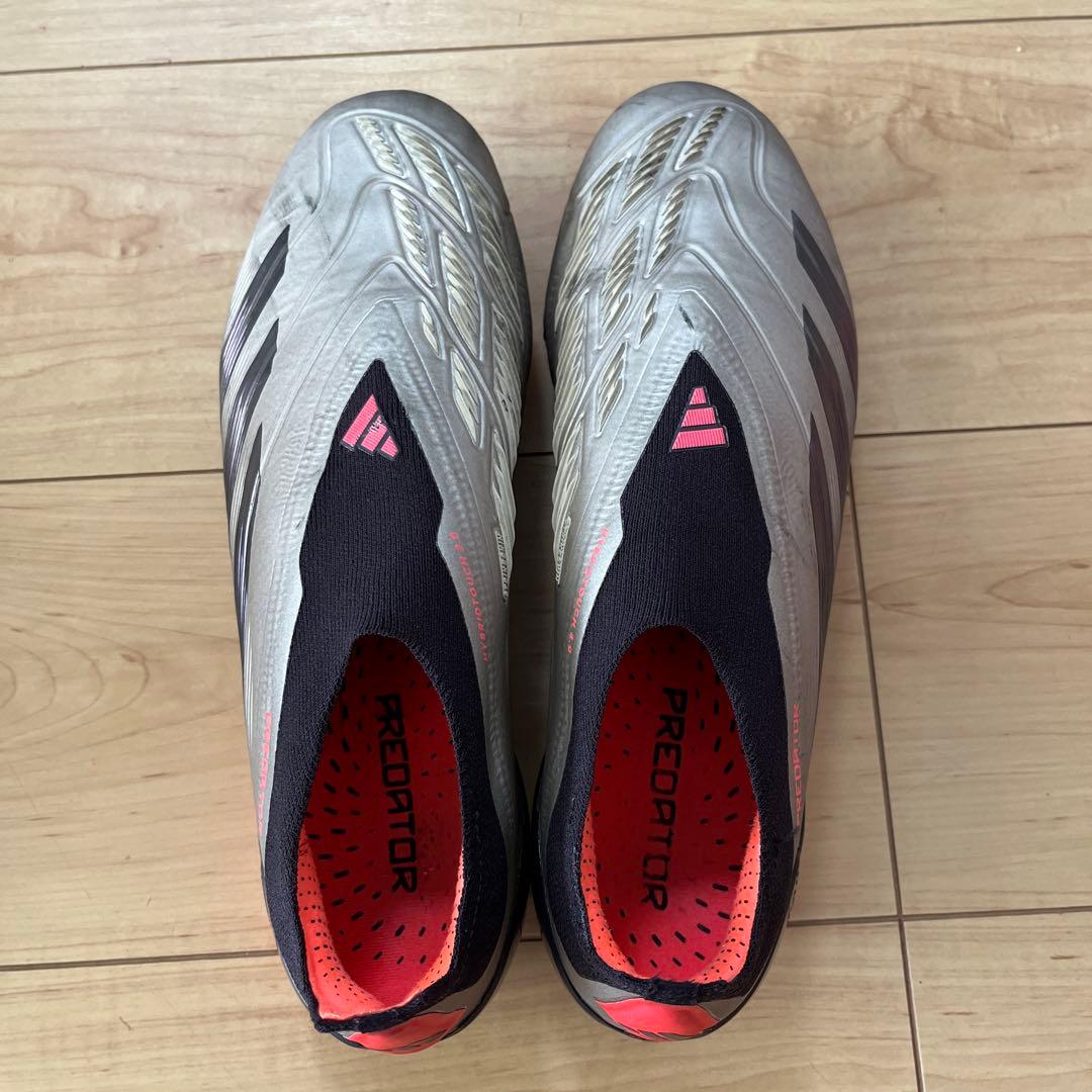 即購入あり！adidas プレデターエリートレースレス27センチFG