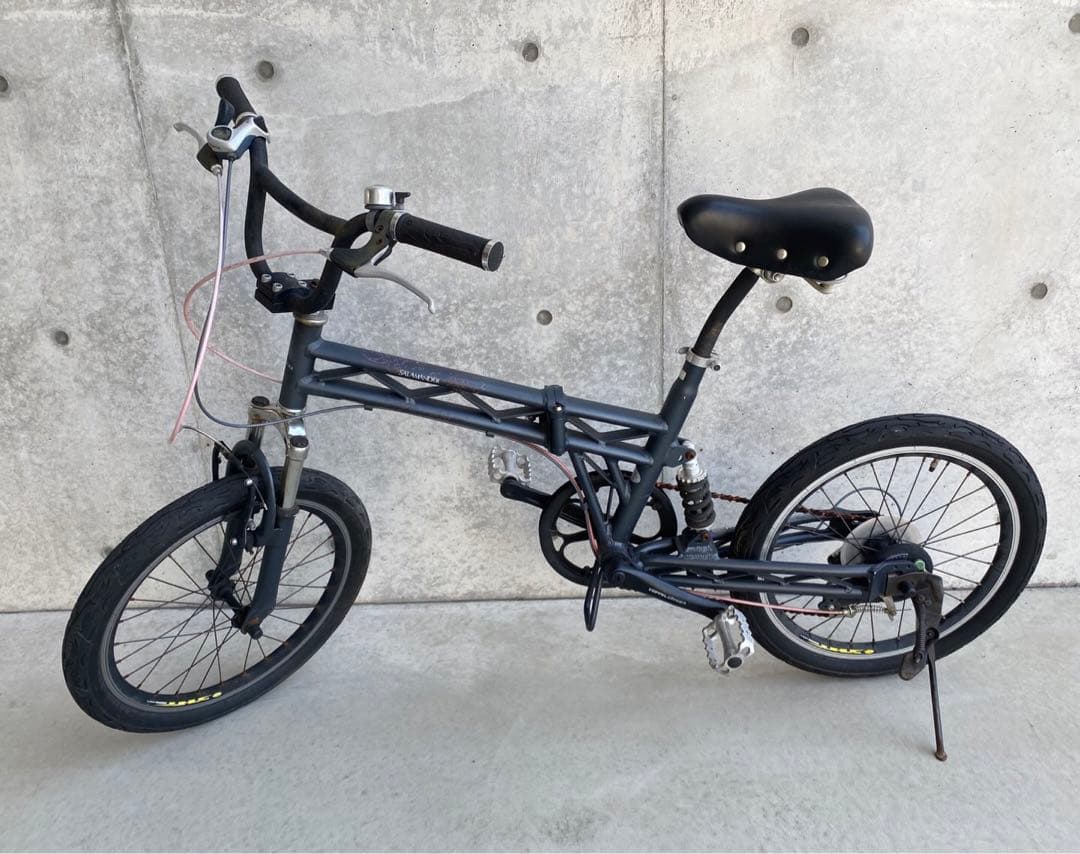 サカモトテクノ　サラマンダーBMX アルミフレーム　サス付き