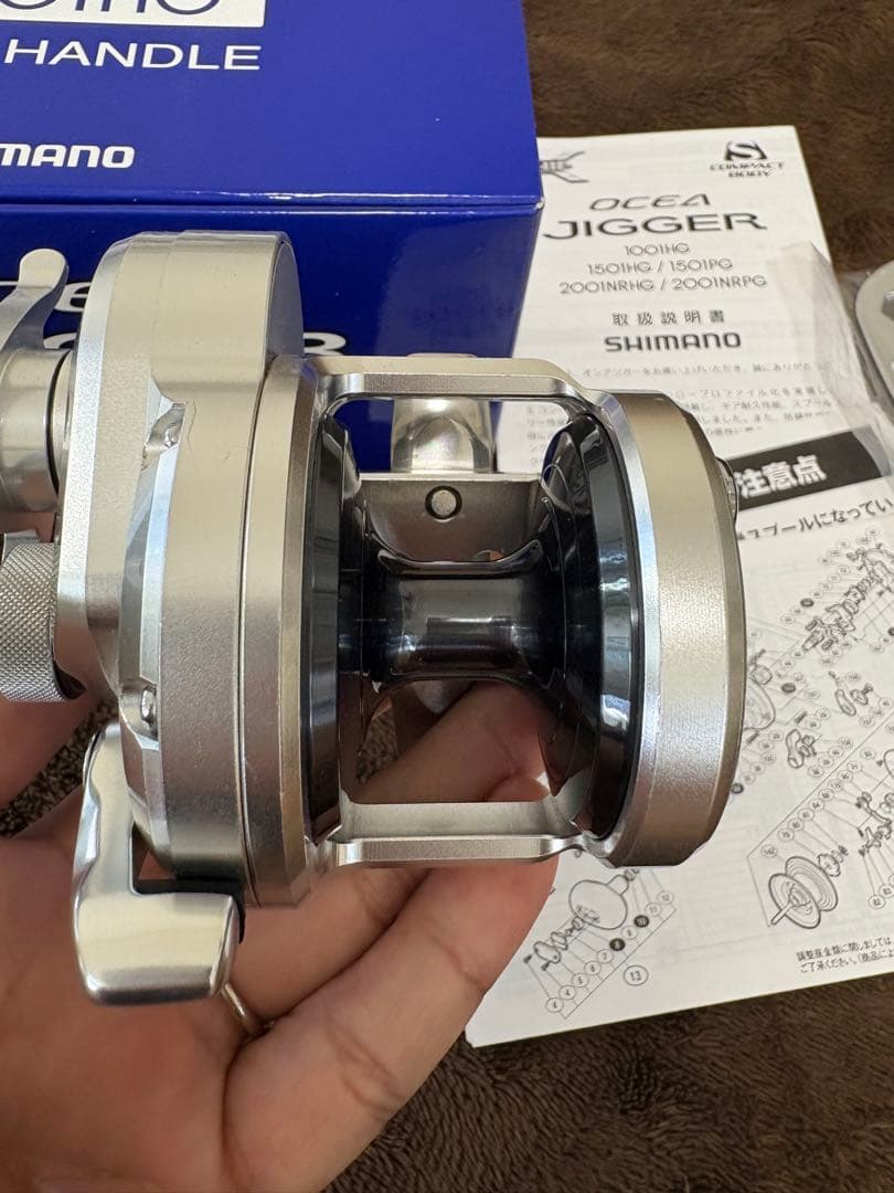 SHIMANO 12 OCEA JIGGER 1501HG オシアジガー　　美品