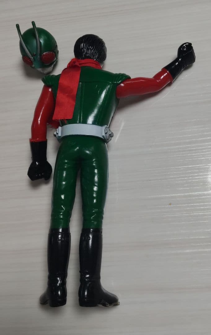 仮面ライダー　スカイライダー　面取れソフビ　ポピー　石森プロ　毎日放送　東映