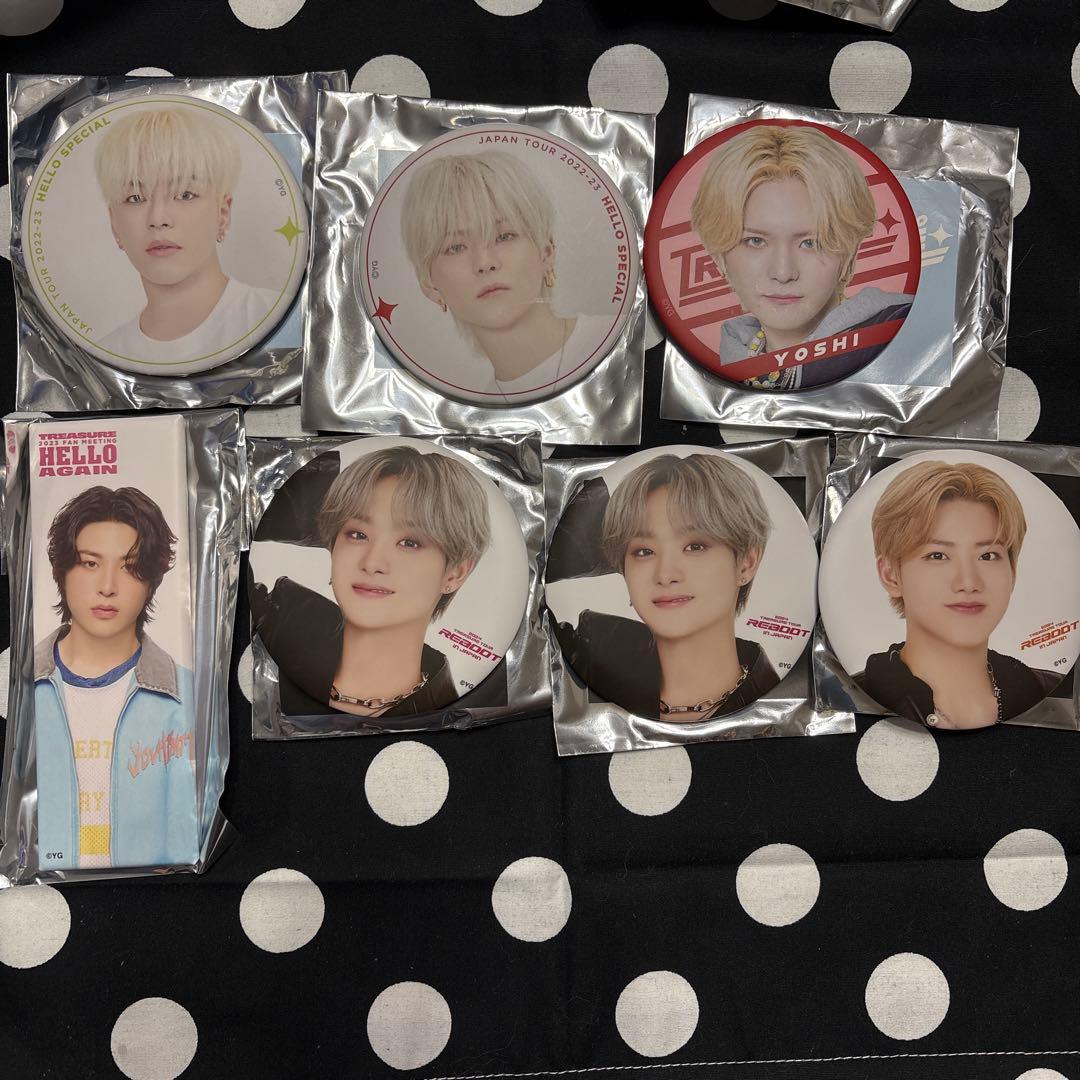 トレジャー缶バッジセット