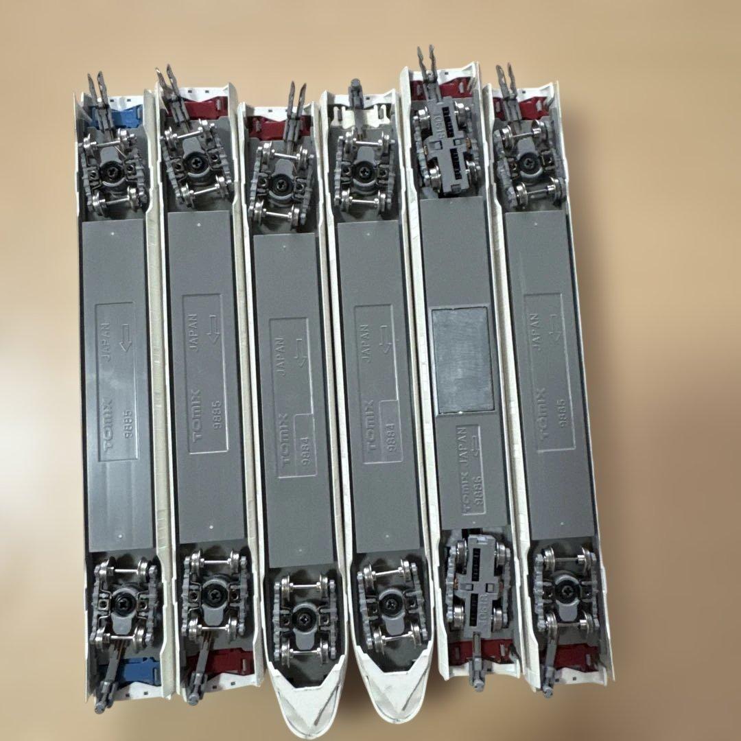 新幹線 Nゲージ 6両セット 専用ケース付き。動作確認済み。