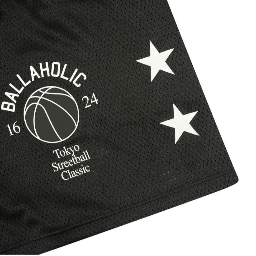 ballaholic tsc mesh zip shorts サイズL