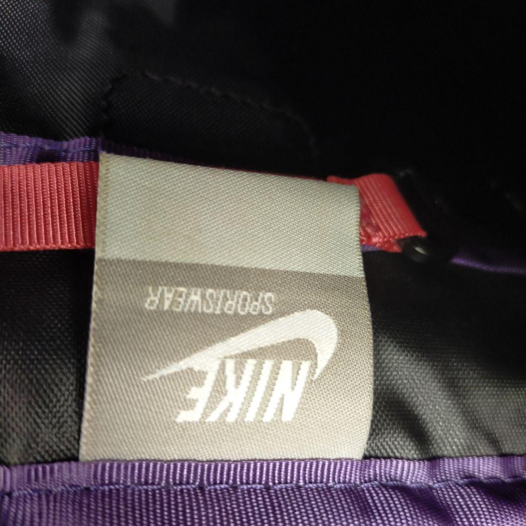 00s NIKE スリングバッグ ワンショルダーバッグ y2k 銀タグ　ピンク