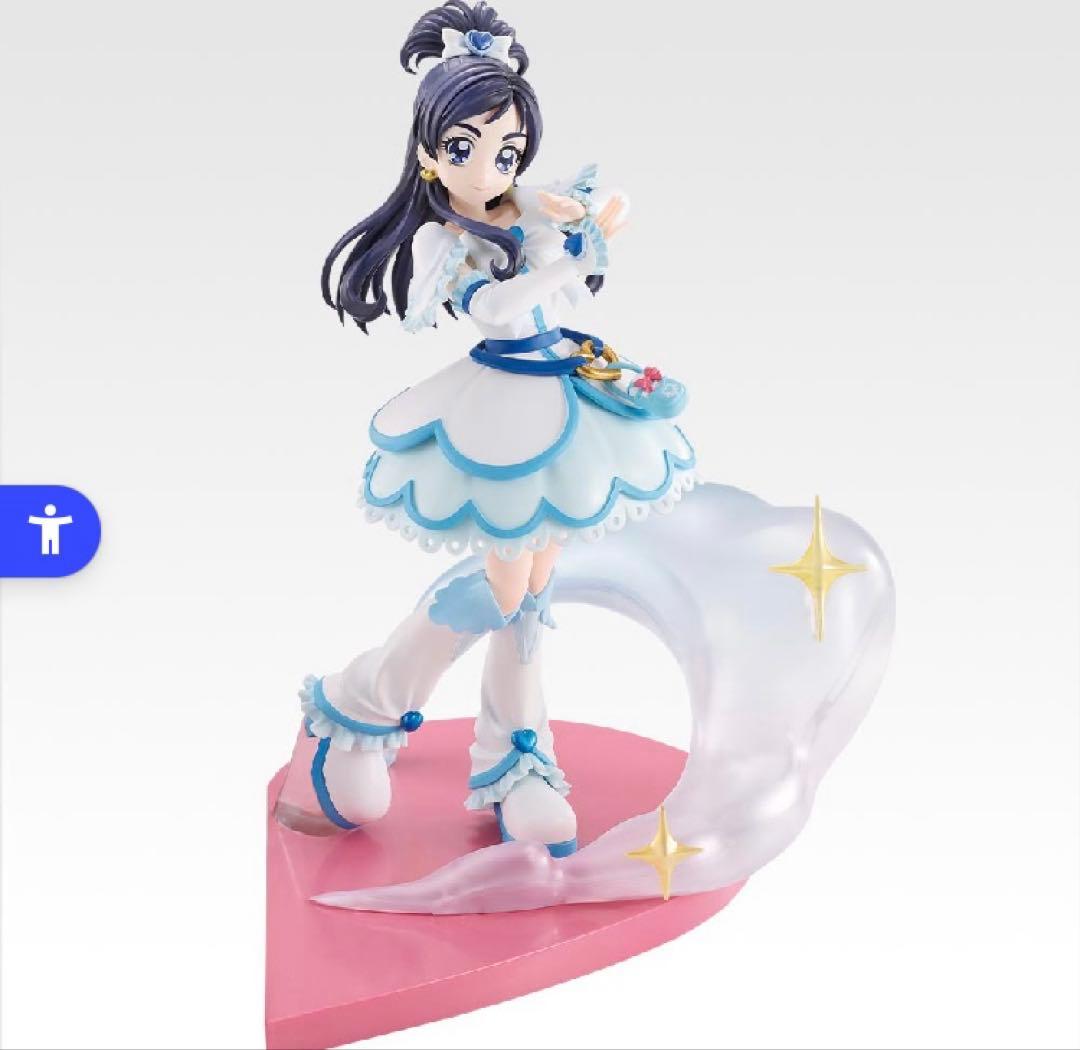 プリキュア　1番くじ　ルミナス　ホワイト　フィギュア