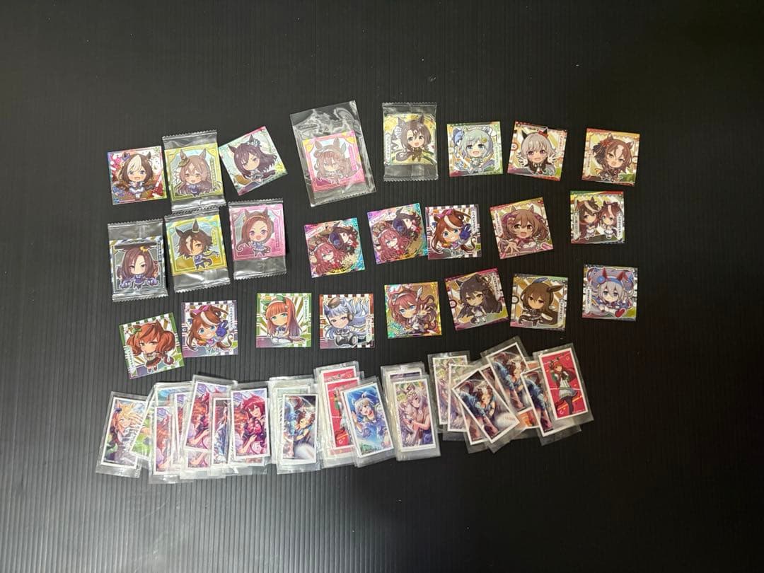 ウマ娘グッズまとめ売り　シール　カード　ウマ箱２ウマ箱３全巻
