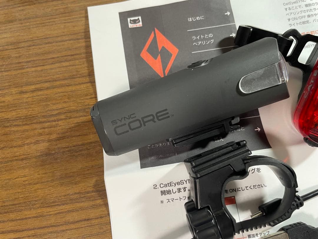 Cateye Bluetooth 連動ライト SYNC Core/Kinetic