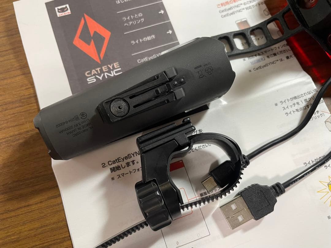 Cateye Bluetooth 連動ライト SYNC Core/Kinetic