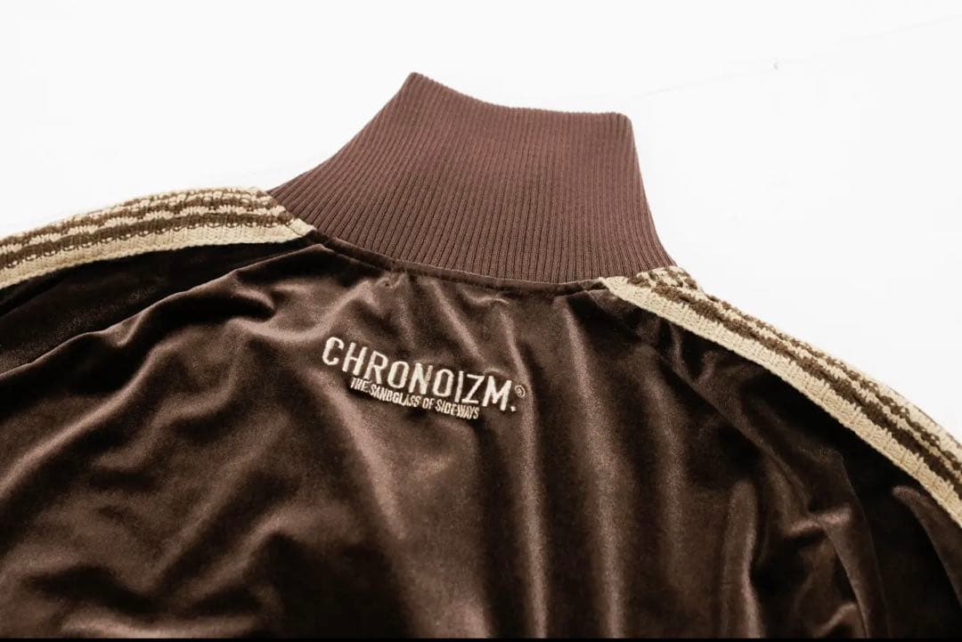 ミュージシャン CHRONOIZM TRACK JACKET<BROWN>