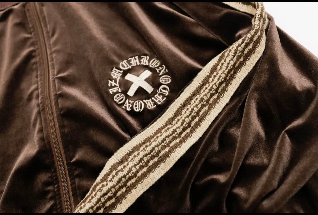 ミュージシャン CHRONOIZM TRACK JACKET<BROWN>