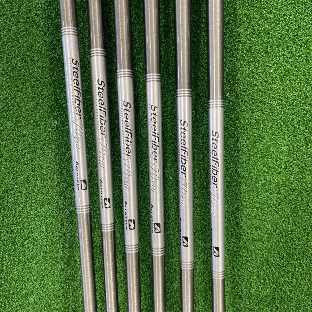 スリクソンZX5 Mk2アイアン5〜Pスチールファイバー