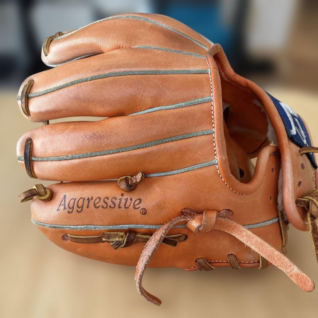 Slugger Aggressive 野球グローブ 茶色