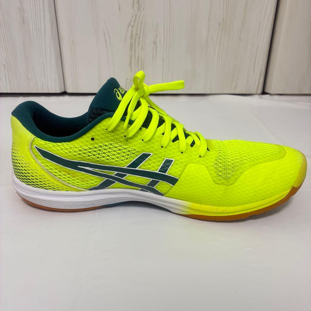 【美品】asics ローテジャパンライトFF 28cm イエロー バレーシューズ