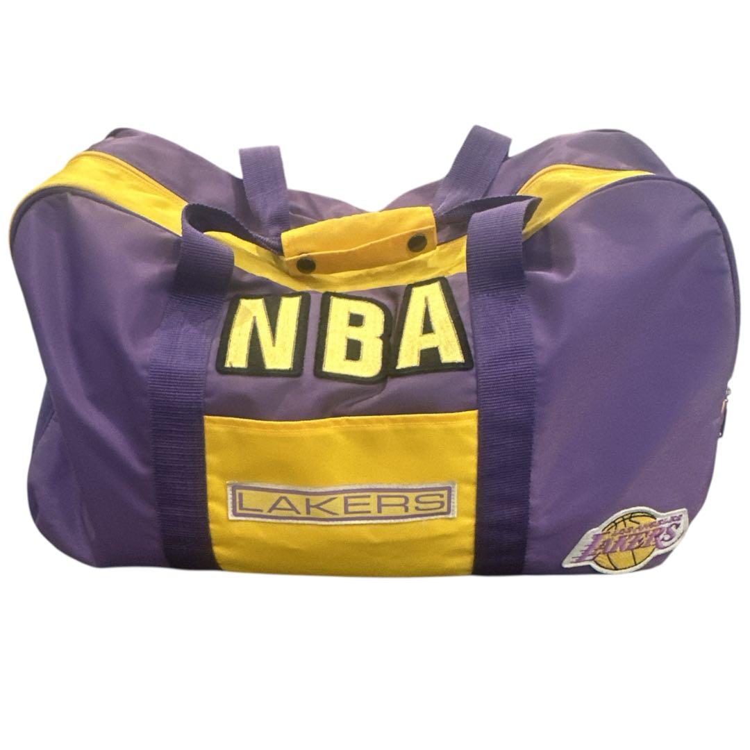 本日発送 NBA LAKERS レイカーズ　ボストンバッグ vintage