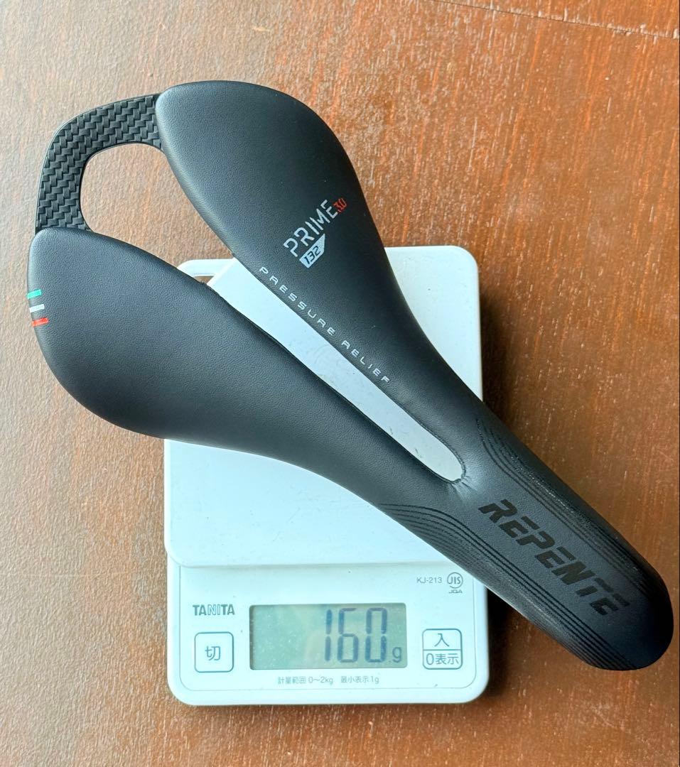 【新品】レペンテ サドル PRIME3.0 CARBON 132mm 160g