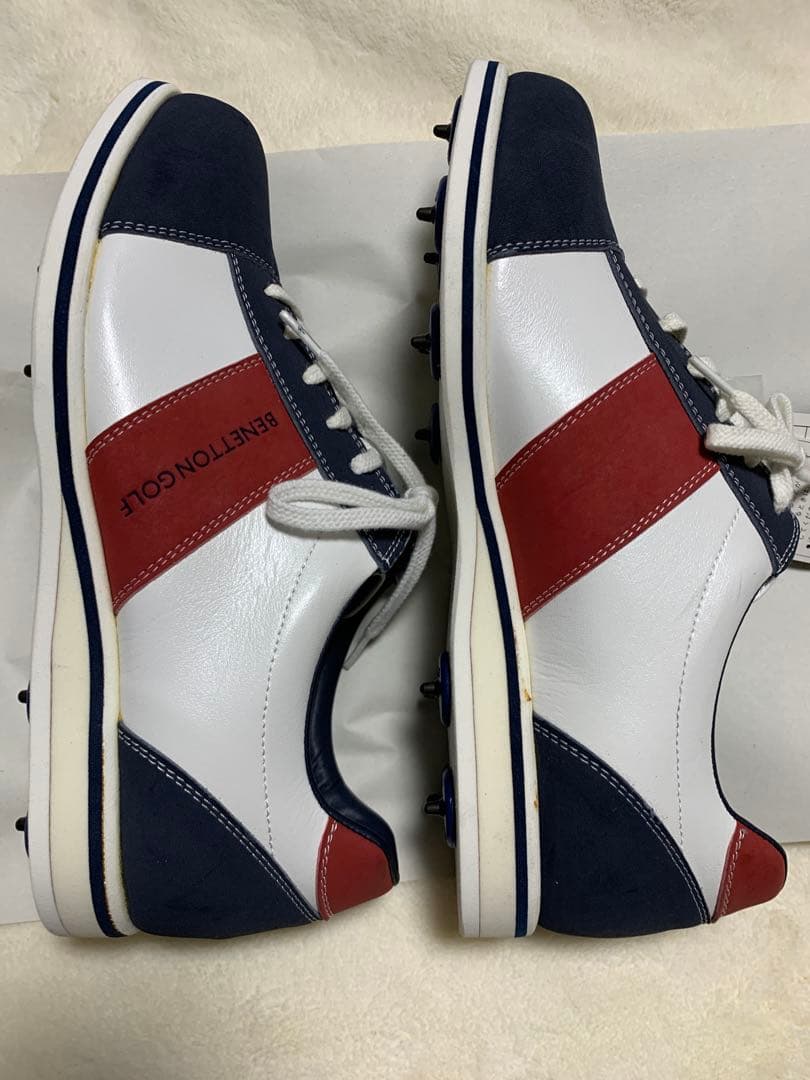 希少❤︎【BENETTON GOLF 】カジュアルゴルフシューズ　24.5cm