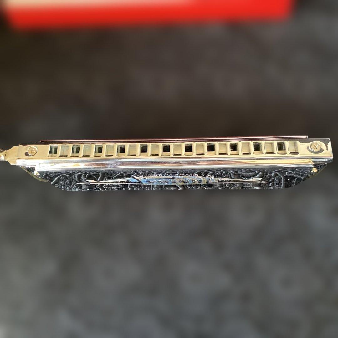 TOMBO トンボ)UNICAクロマチックハーモニカC調No1244 22穴