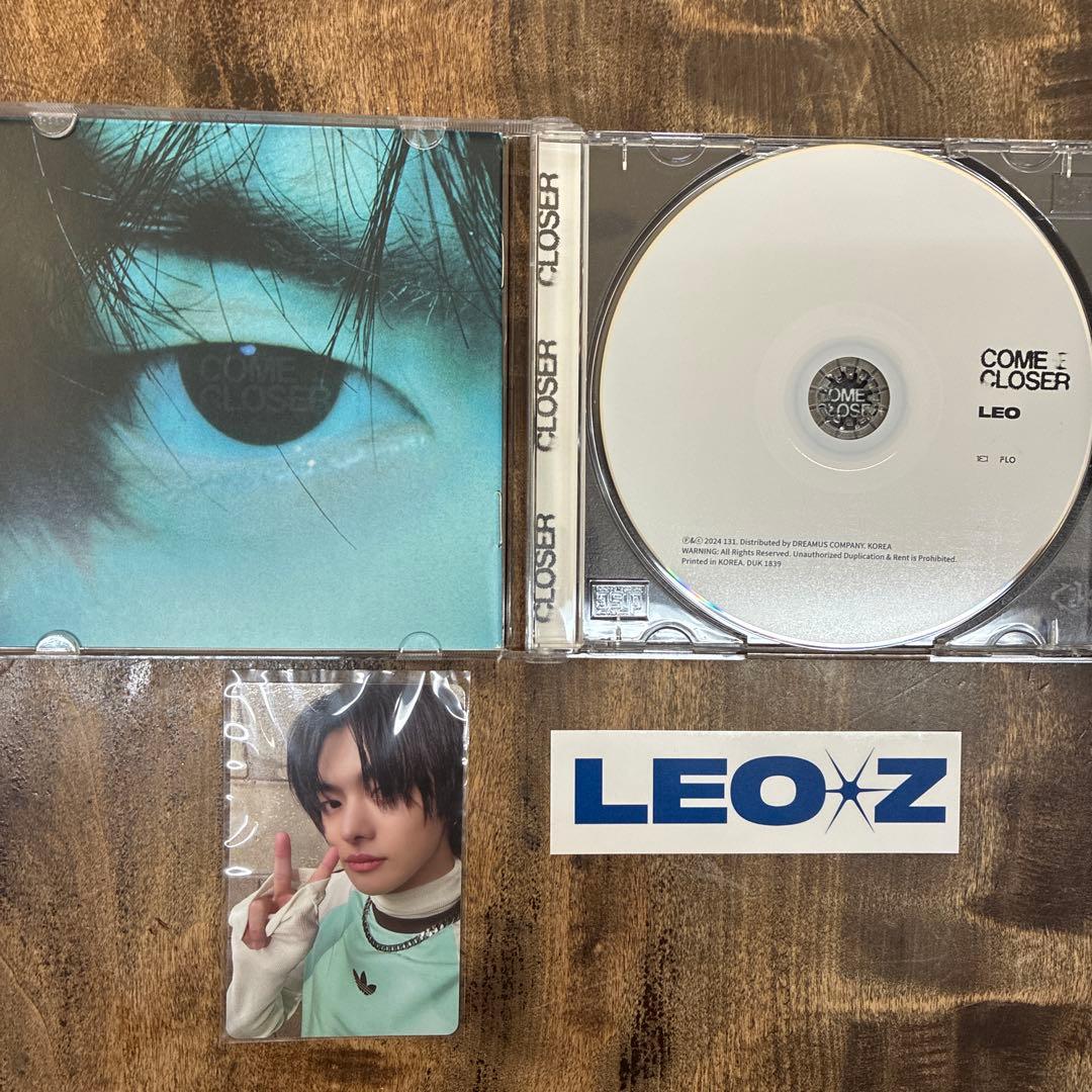 ALD1 イリオLEO Come Closer CD バッドバツマルキーホルダー