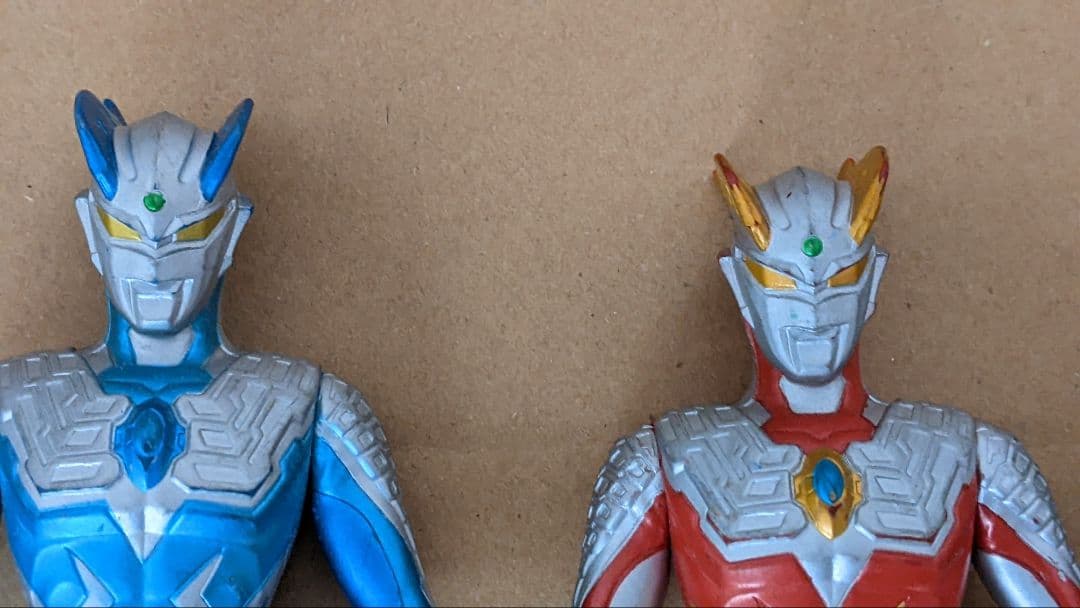 ウルトラマンソフビ　ゼロダークネス等