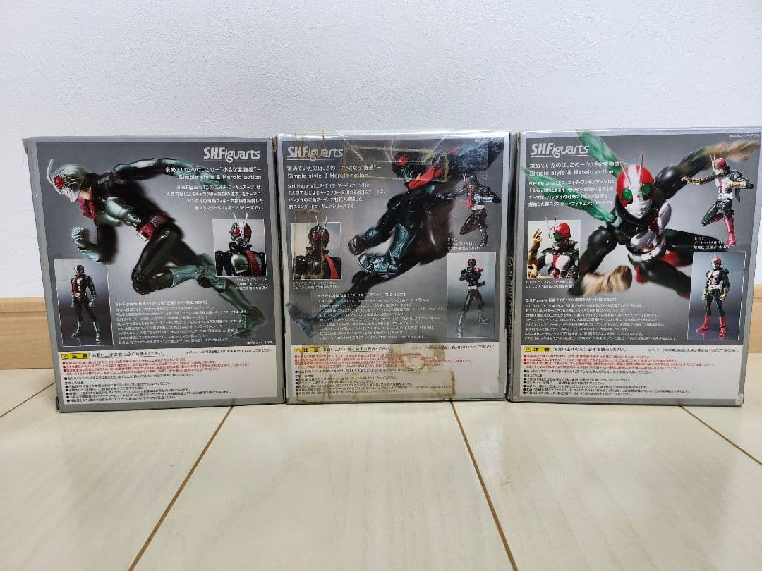 仮面ライダー THE NEXT フィギュアーツ 3体セット