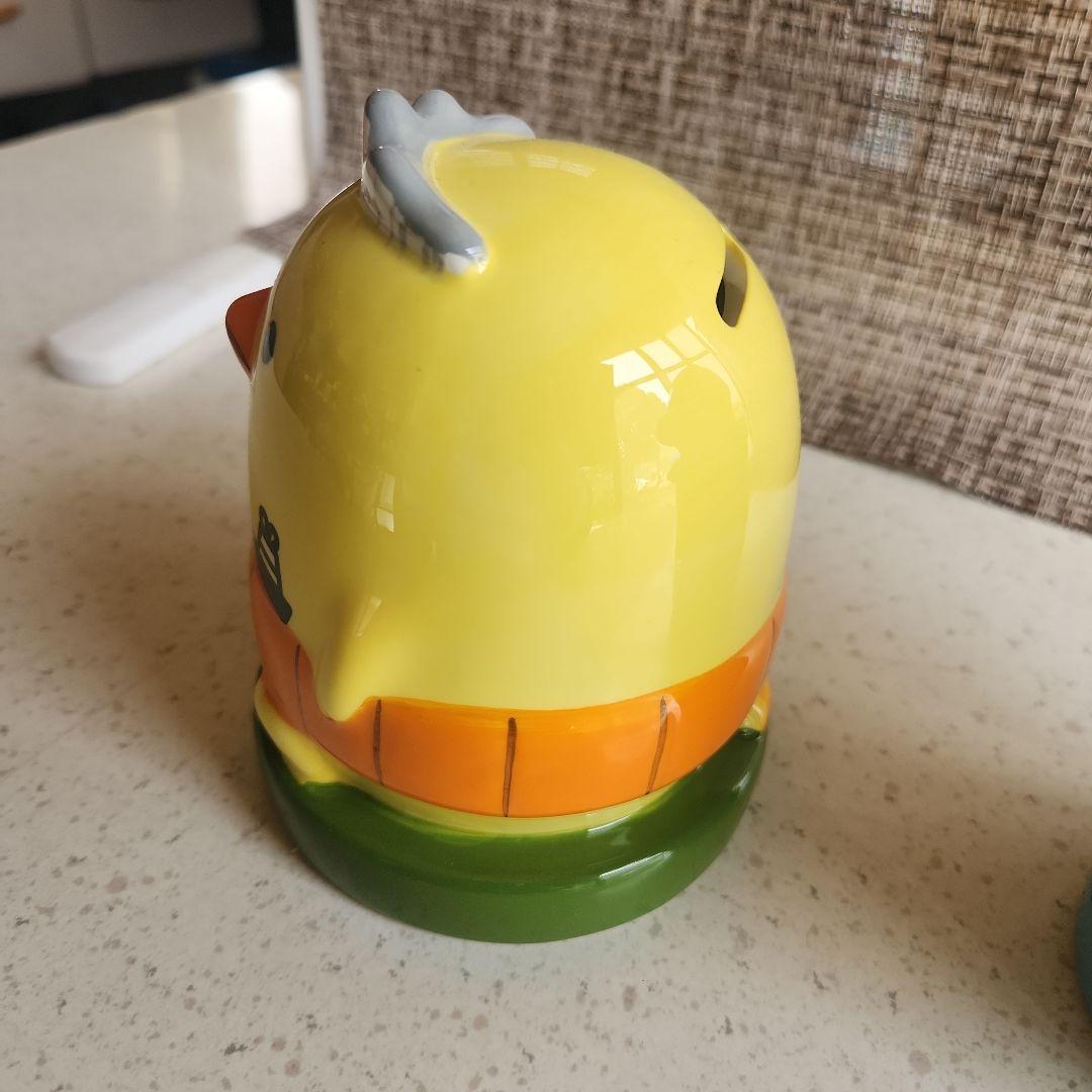 いまだにものごいかっぱ　貯金箱 陶器製 緑と青　バリィさん　セット　レトロ