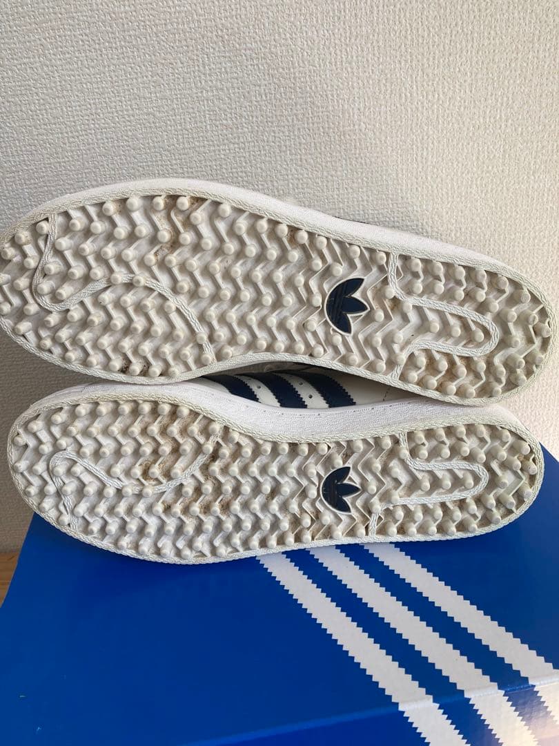adidas プロモデル ゴルフ ホワイト 25.5cm