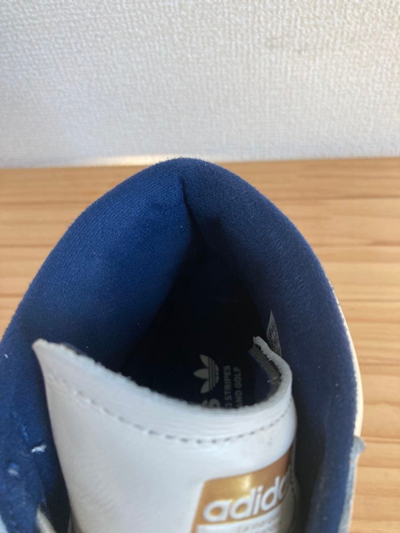 adidas プロモデル ゴルフ ホワイト 25.5cm