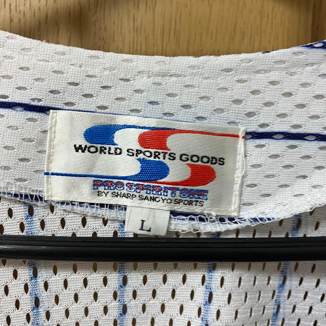 横浜denaベイスターズ メッシュ ユニフォーム Lサイズ 当時物 TBS 古い