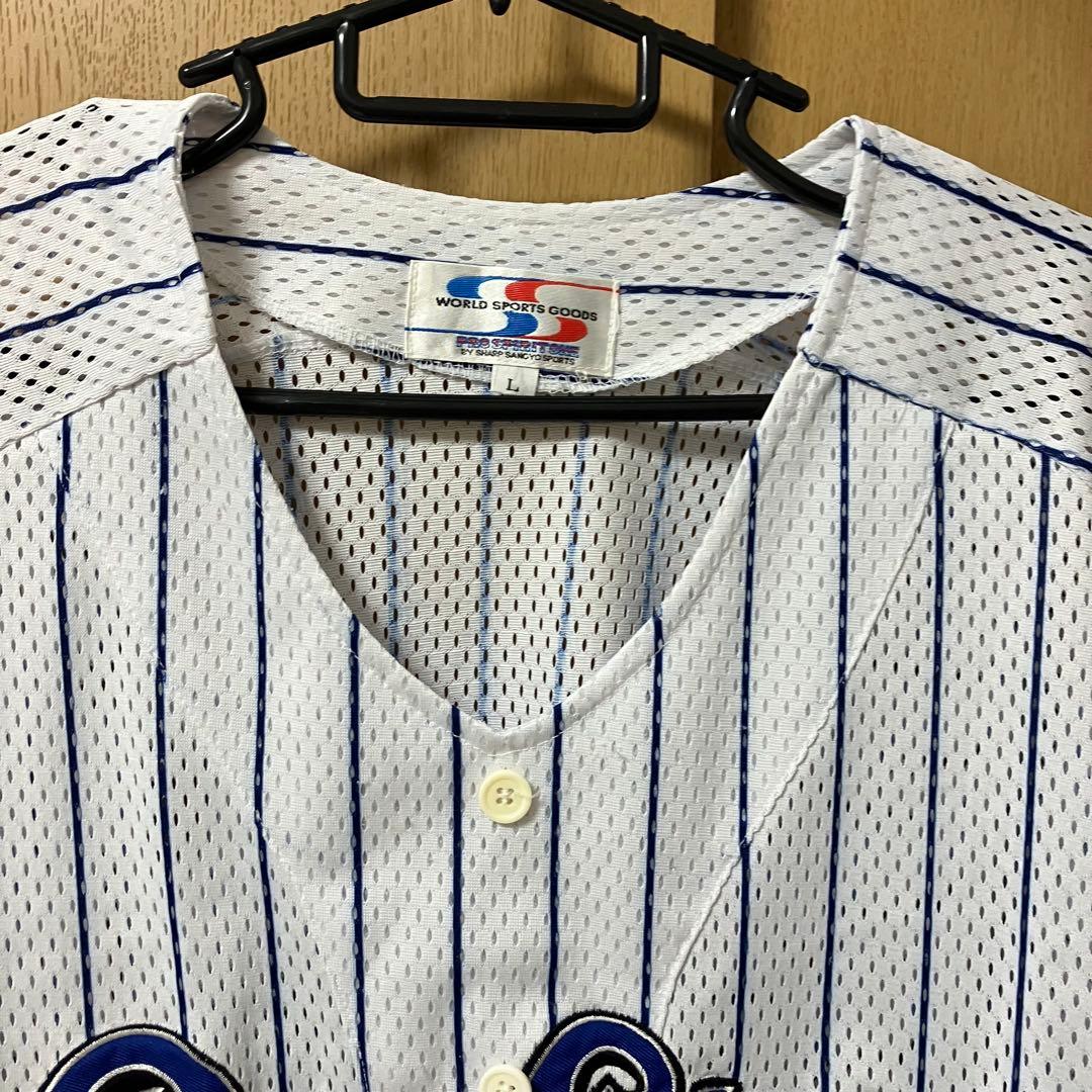 横浜denaベイスターズ メッシュ ユニフォーム Lサイズ 当時物 TBS 古い
