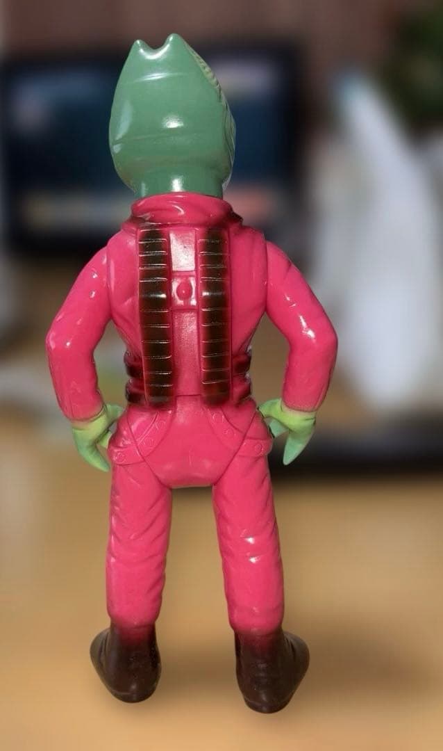 マーミット　ザンパ星人（緑）　ソフビ　ウルトラセブン
