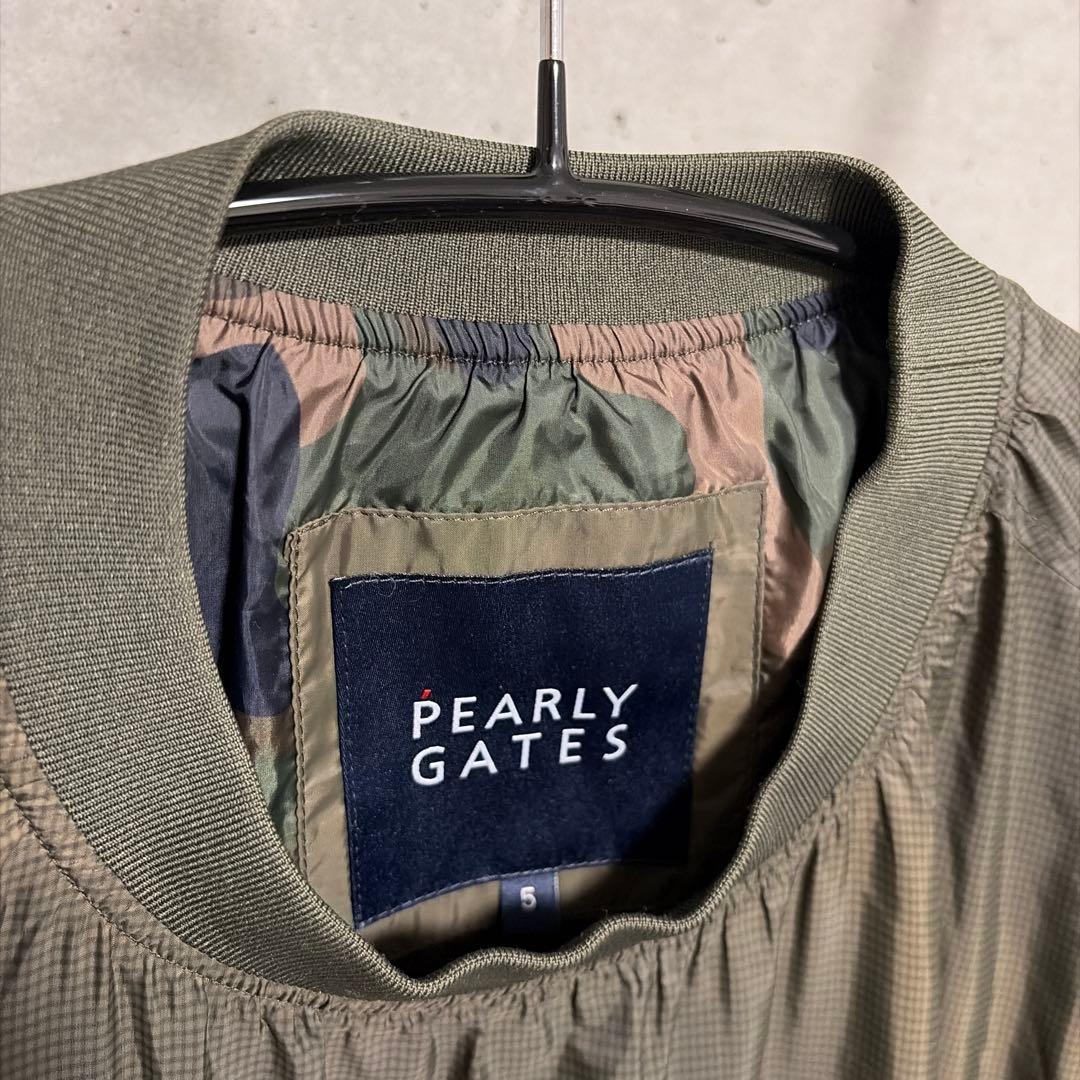PEARLY GATES パーリーゲーツ　スニード　オリーブ　メンズ