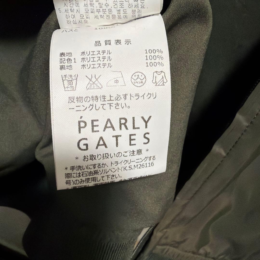 PEARLY GATES パーリーゲーツ　スニード　オリーブ　メンズ