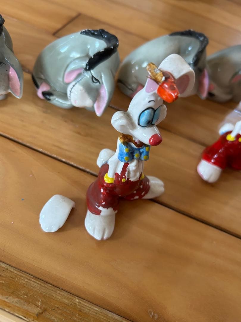 ディズニー　陶器　置物