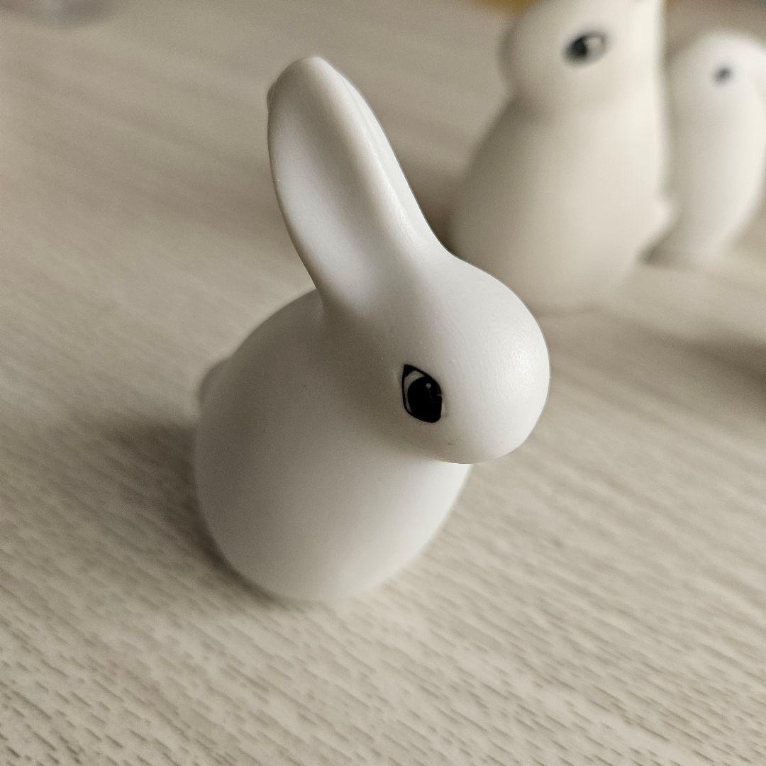 ARABIA ヘルヤ うさぎの親子の4体セット