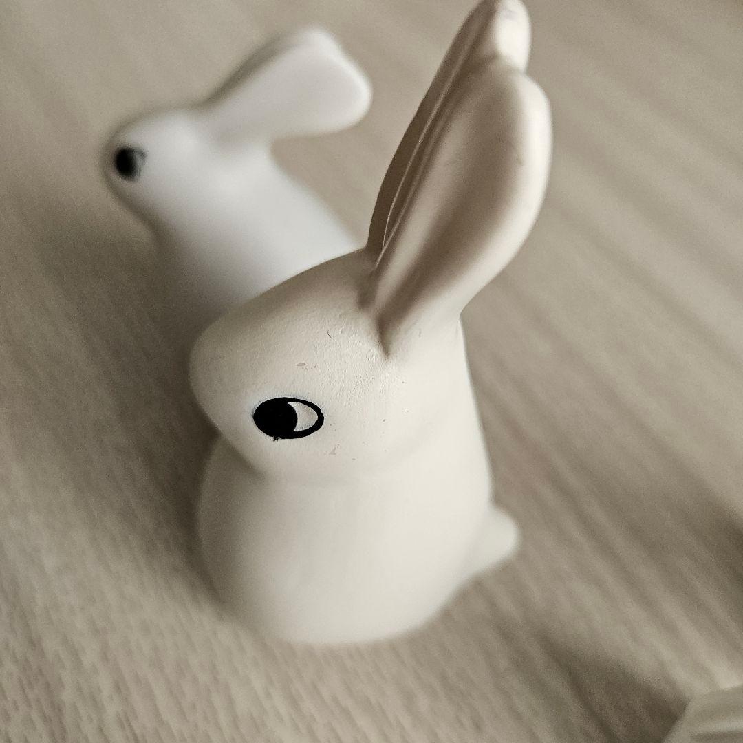 ARABIA ヘルヤ うさぎの親子の4体セット