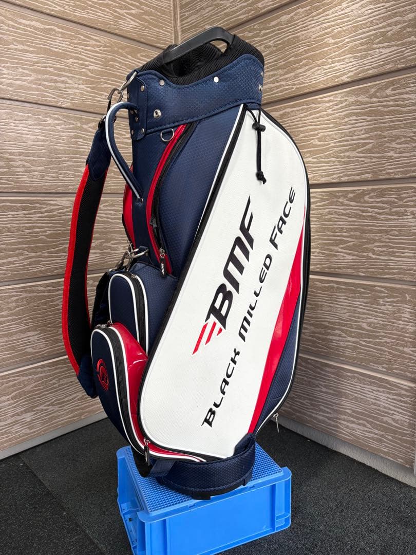 P*h様 中古軽量キャディバッグ　９型　 BMF*BLACK MILLED FA