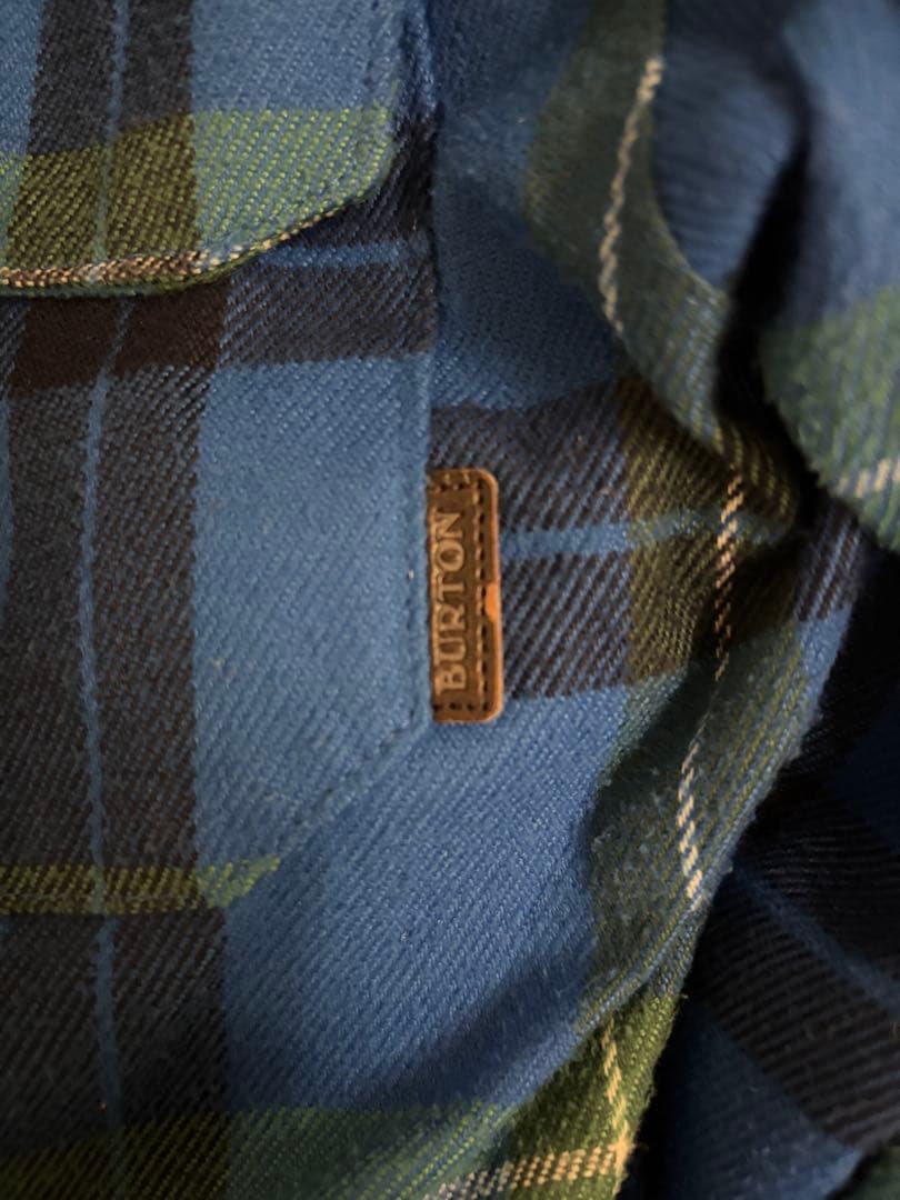 Burton スノーボードウェア チェック柄 S