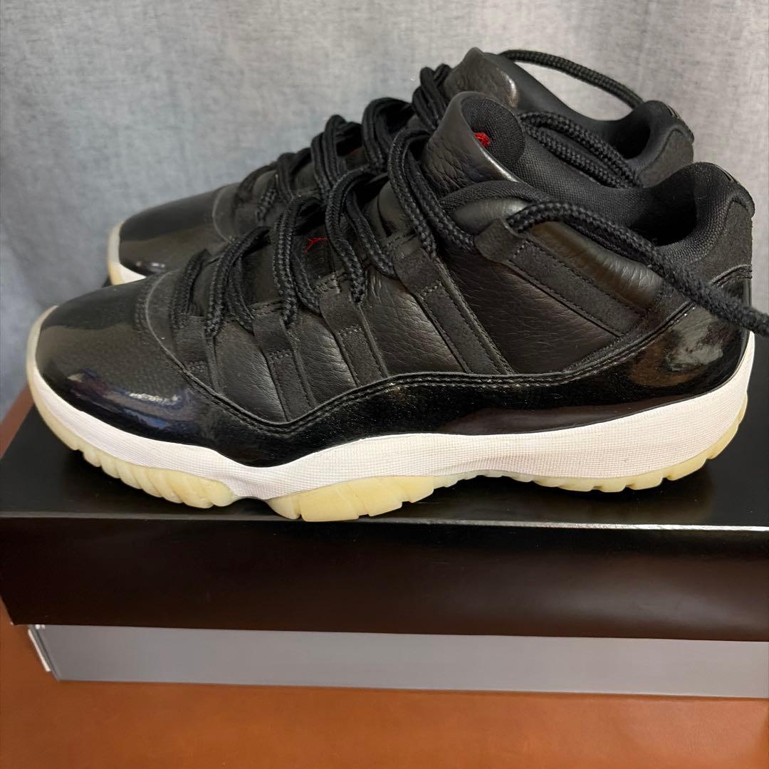 シューズ(男性用) NIKE AIR JORDAN11 LOW 72-10