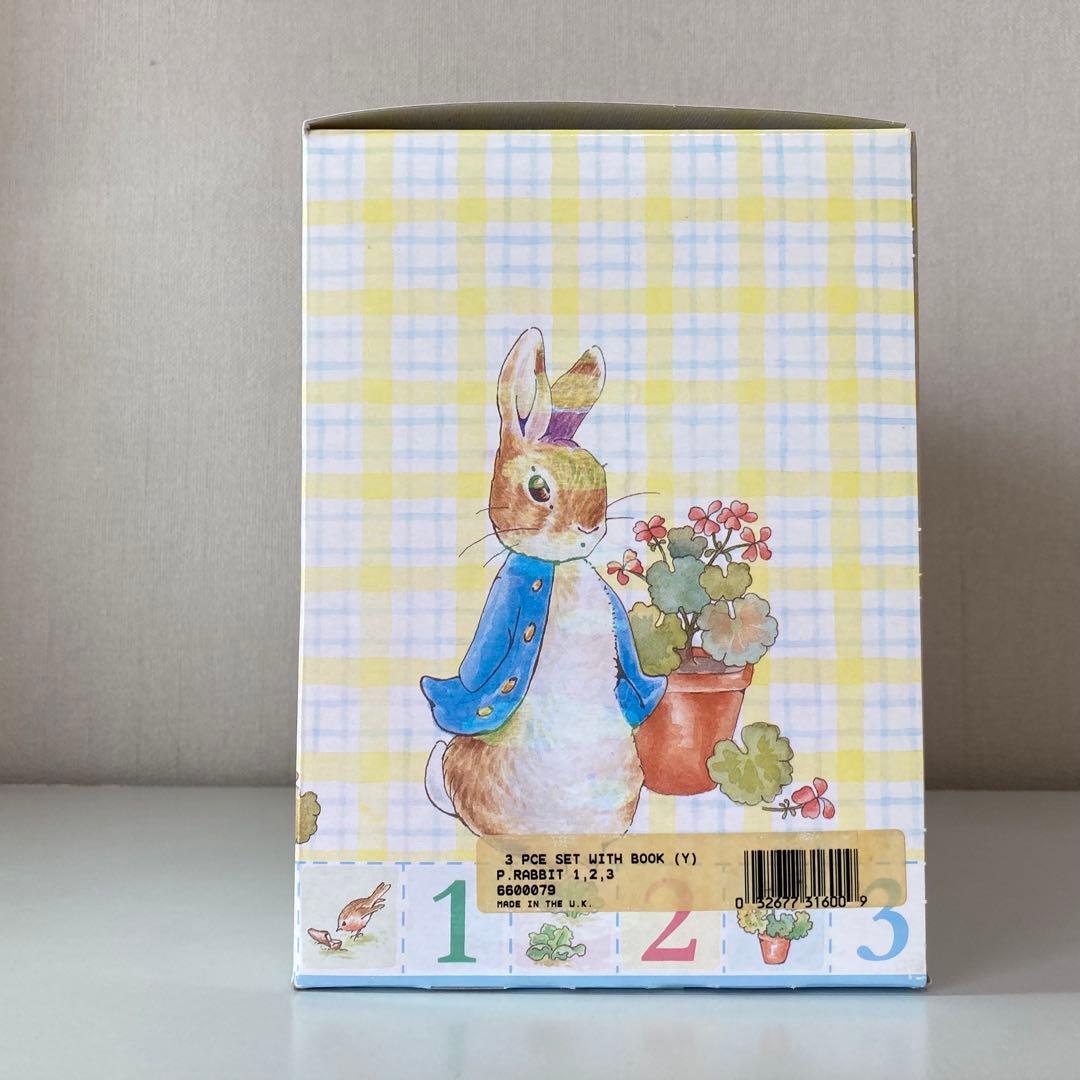 【新品未使用】ウェッジウッド ピーターラビット 123 食器セット　元箱付