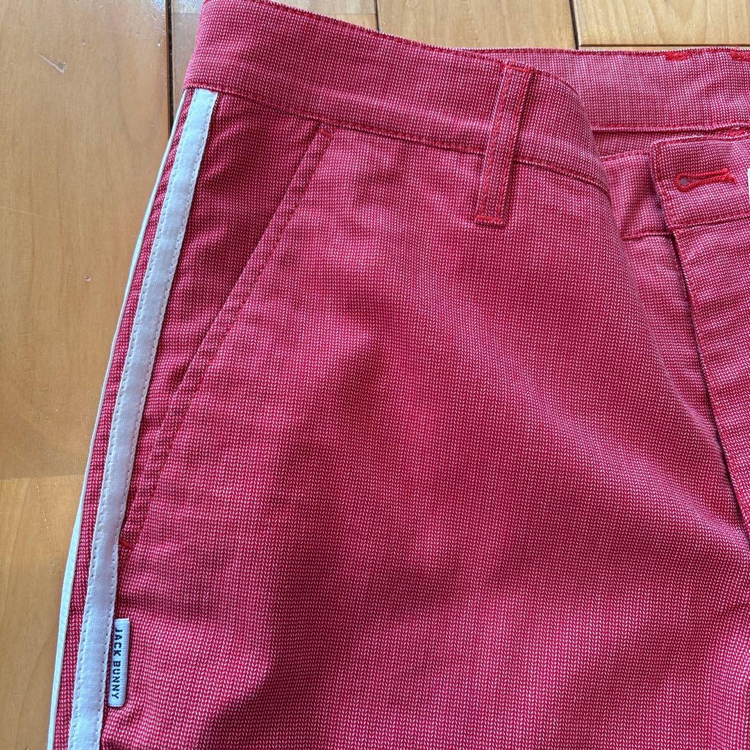 未使用‼️ジャックバニー　COOLMAX LYCRA サイドストライプパンツ
