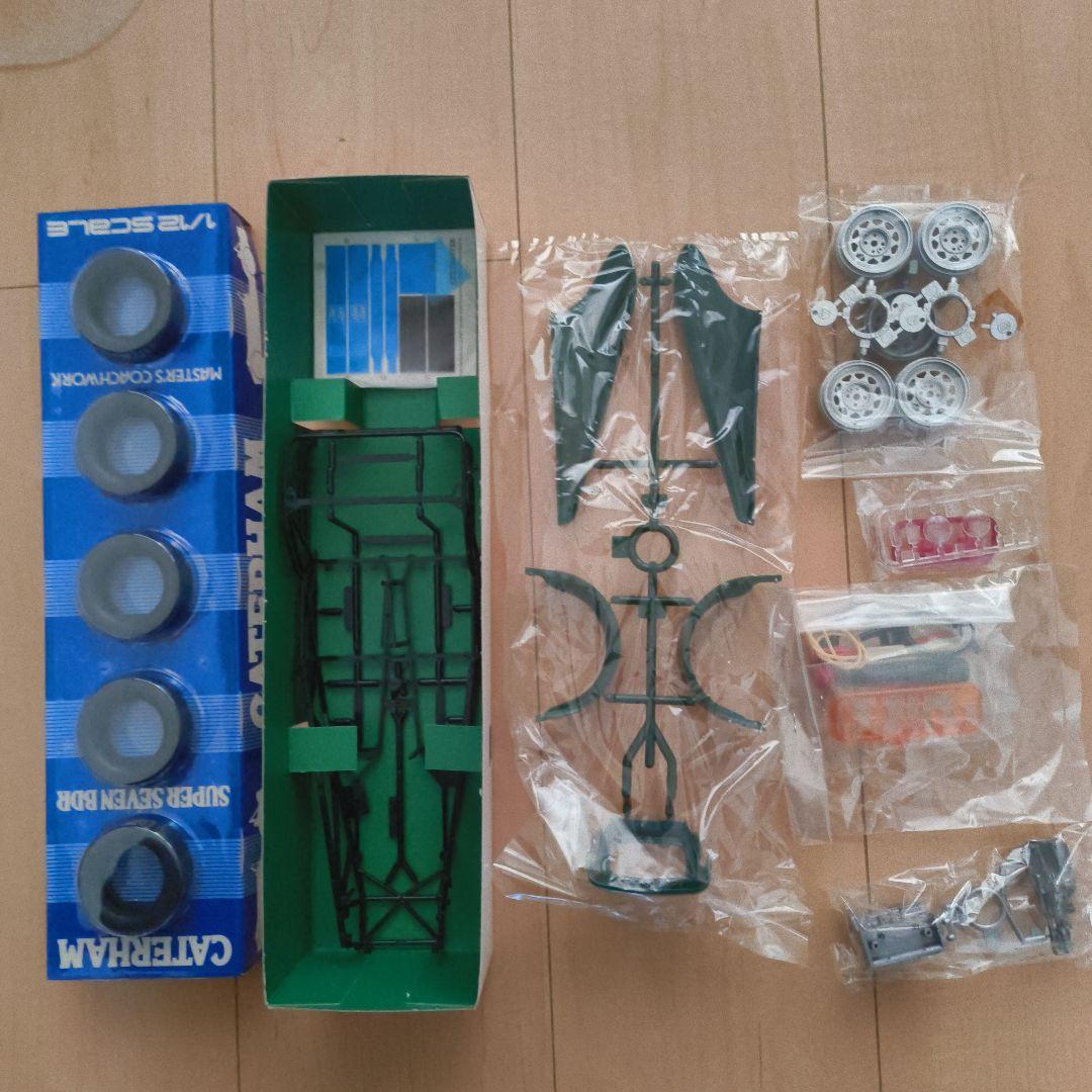 【新品未組立】1/12 ケーターハムスーパーセブンBDRマスターズコーチワーク