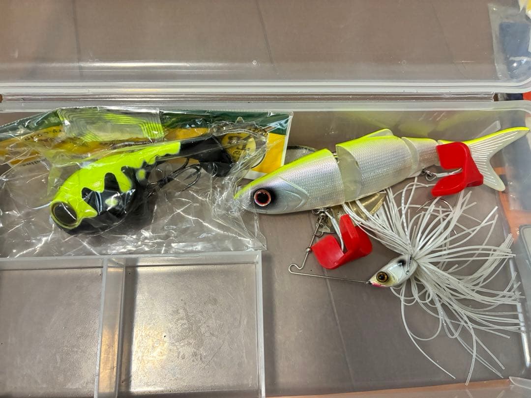 バス釣り 引退セット ハードルアー ソフトルアー ベイト スピニング まとめ売り