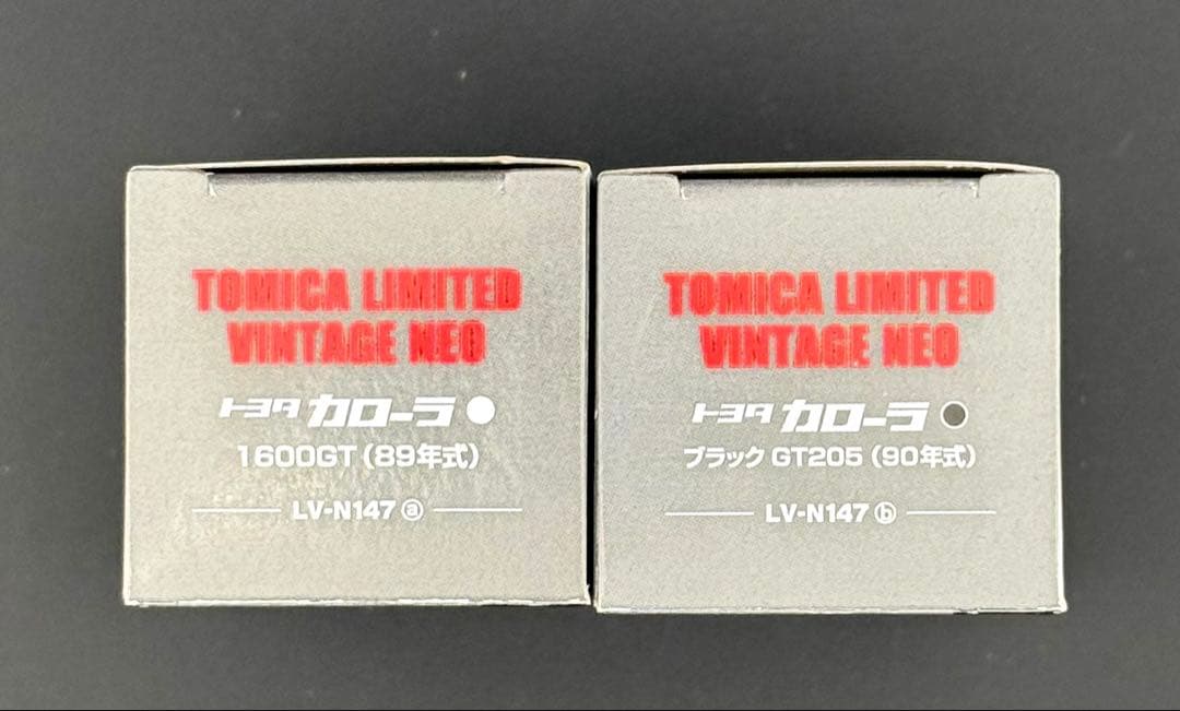 【新品】TOMICALIMITEDVINTAGENEOトヨタカローラ 2台セット