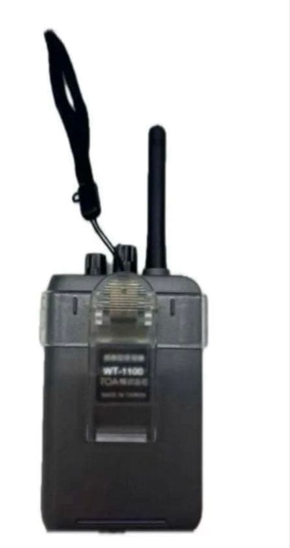 【新品未開封】TOA WT-1100受信機3台とイヤホン YP-E401 １個