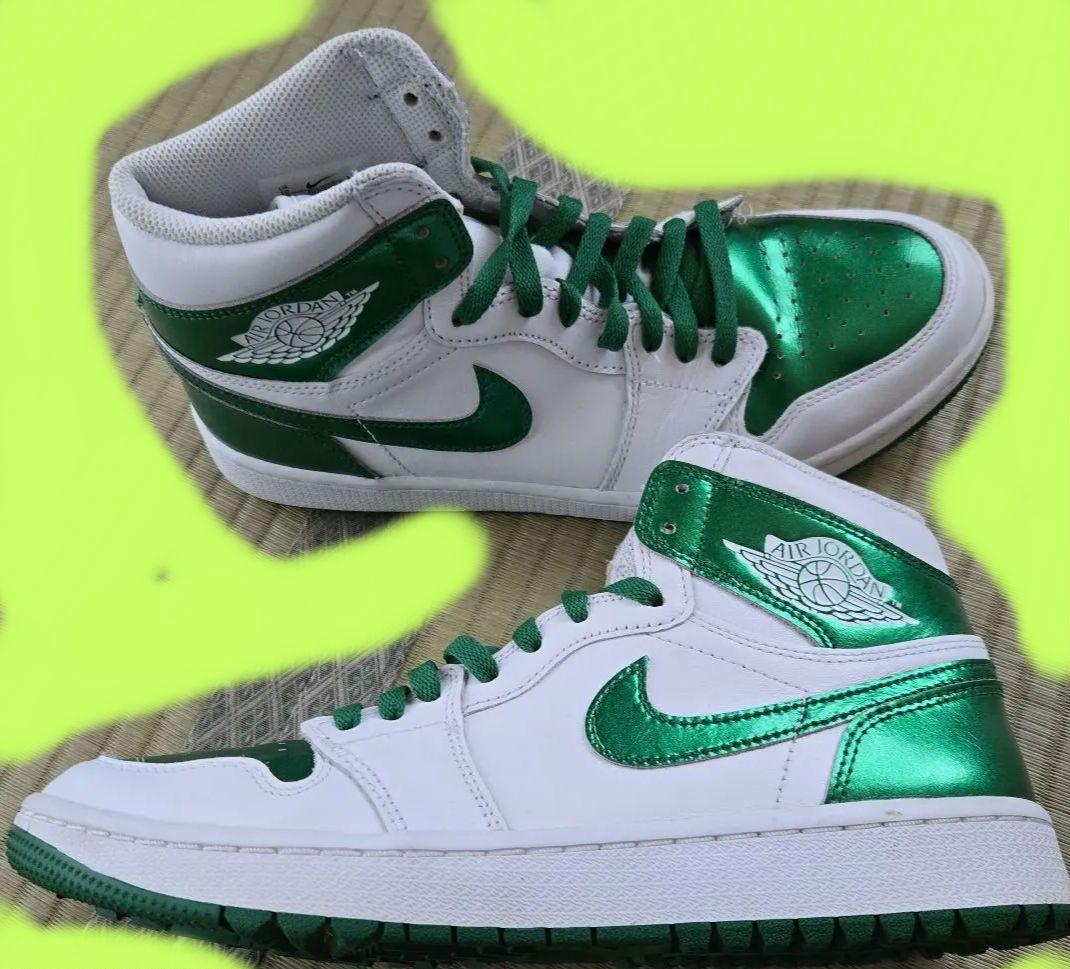 シューズ(男性用) JORDAN1 golf RIC GREEN 28cm used