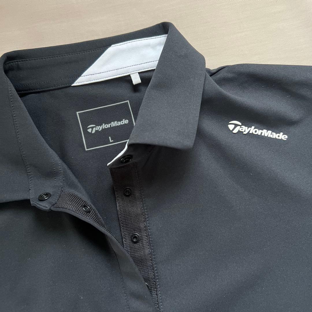 【TaylorMade】レディース ポロシャツ ブラック